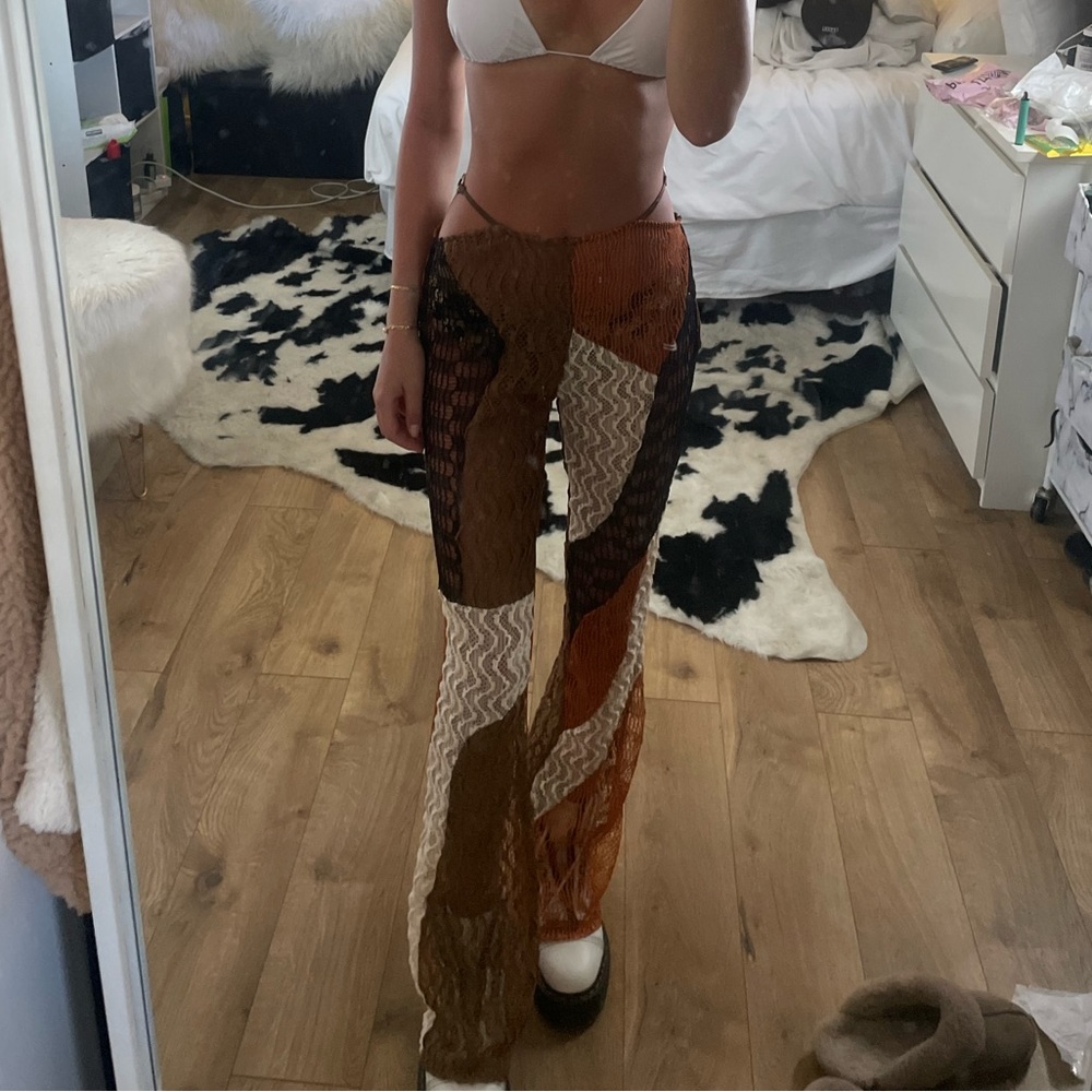 Crochet pants